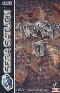 Trash It PAL Sega Saturn PAL box art